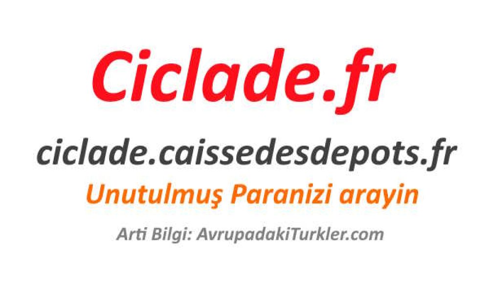 Ciclade Nedir ve Ne İçin Kullanılır? Unutulmus paraniz bulunuyormu?
