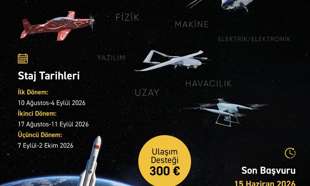 Türkiye Stajları 2026 Programı için başvurular başladı!